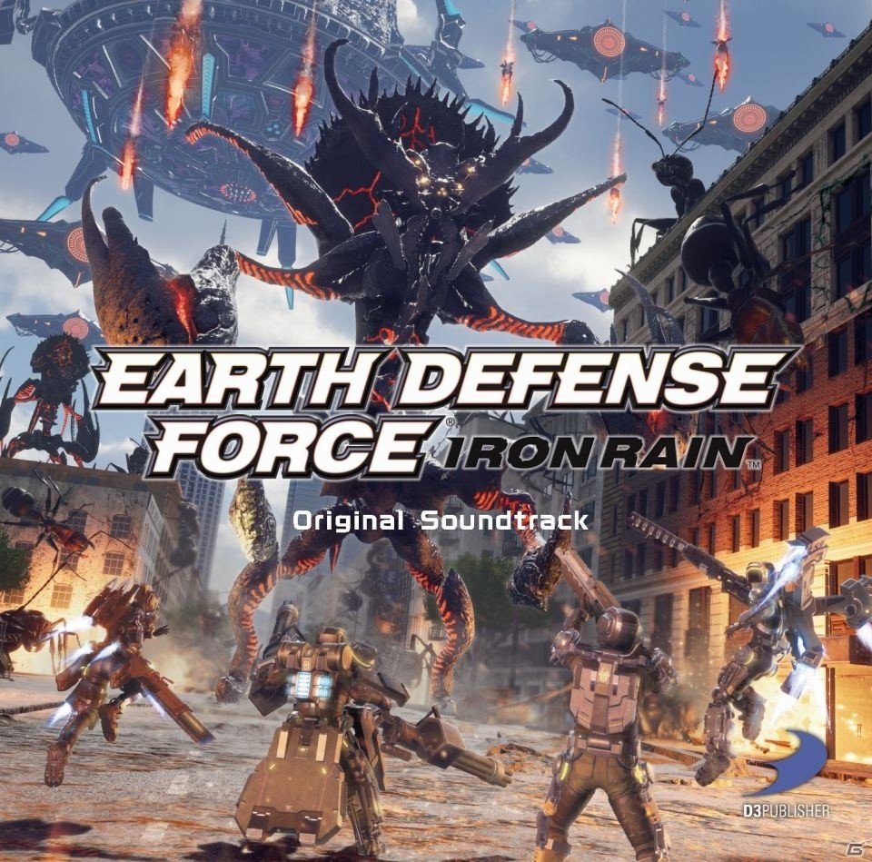 「EARTH DEFENSE FORCE: IRON RAIN」のサウンドトラック＆オリジナルマグカップが発売決定！の画像1