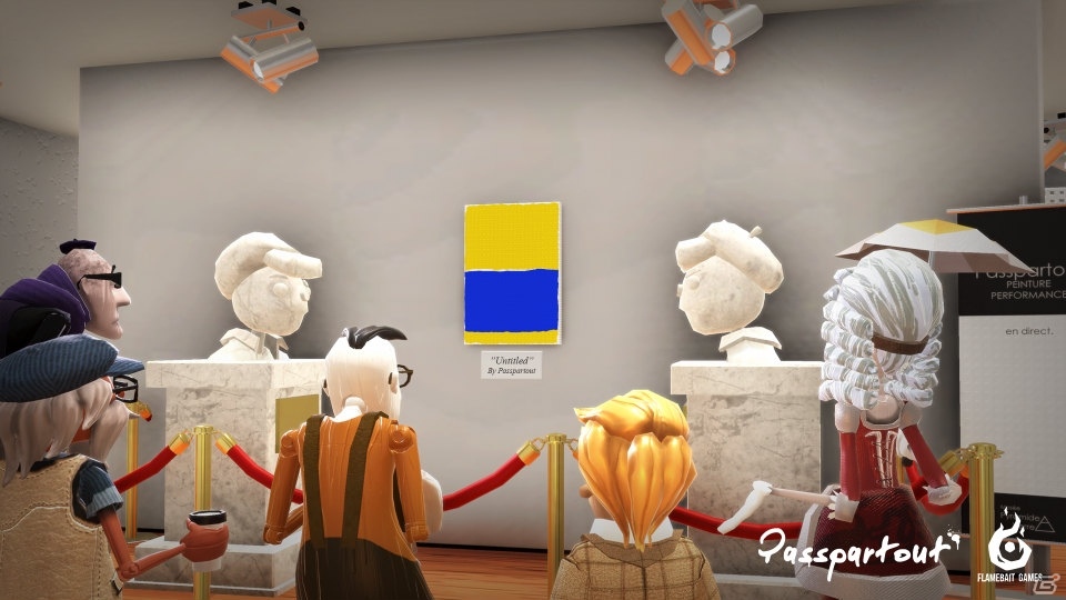 絵を描いてストーリーを進めるシミュレーション「パスパルトゥー：アーティストの描いた夢」が配信！の画像5
