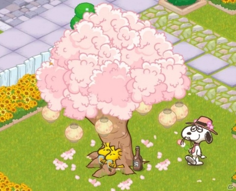 「スヌーピー ライフ」お花見がテーマのアイテムが手に入るイベントが開催！の画像7