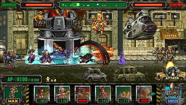 Metal Slug Attack イベント Killer Scythe 開催 サリーとマリアが正規軍ヘリmkiiiに挑むの画像 ゲーム情報サイト Gamer