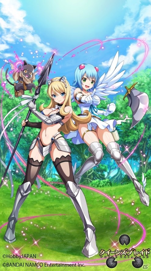アーマーブレイクRPG「クイーンズブレイド WHITE TRIANGLE」がenzaにて配信開始！の画像1