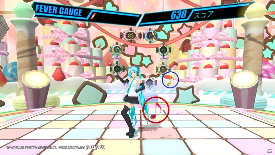 リズムアクション「初音ミクVR」がOculus Storeで発売決定！新たな楽曲が追加予定の画像3
