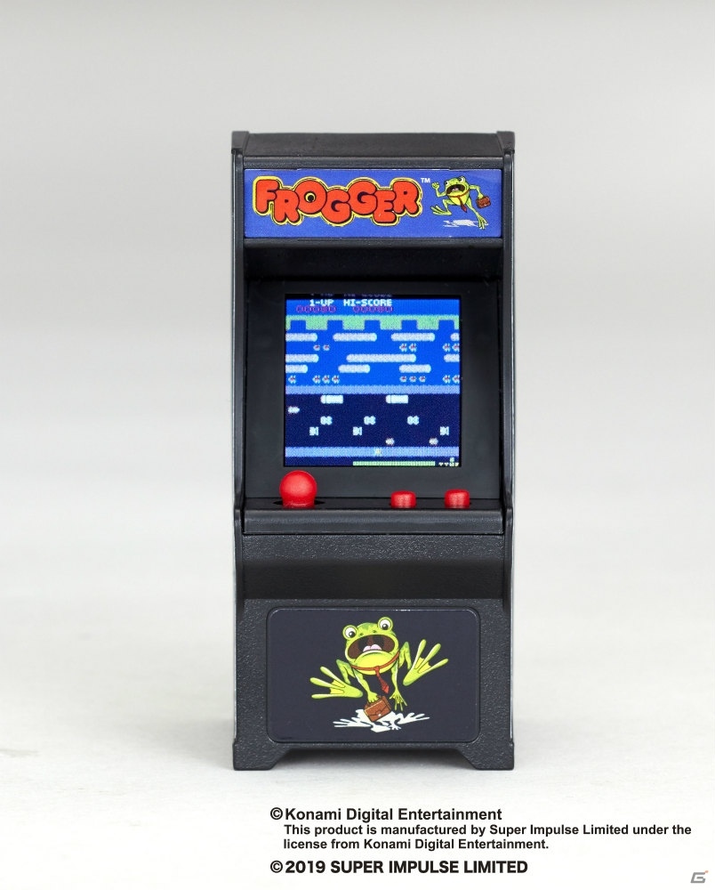 ミニ筐体ゲームシリーズ「TINY ARCADE」にスペースインベーダーとフロッガーが登場！の画像5