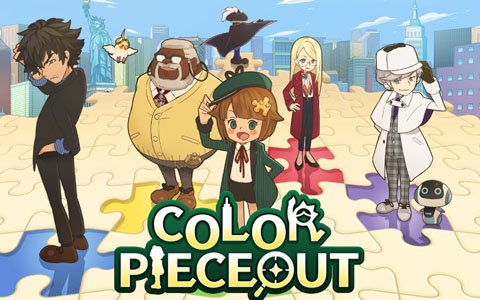 「COLOR PIECEOUT」のオープンβテストが開始！ミステリーADVとマッチ3パズルが融合した新作パズルゲーム