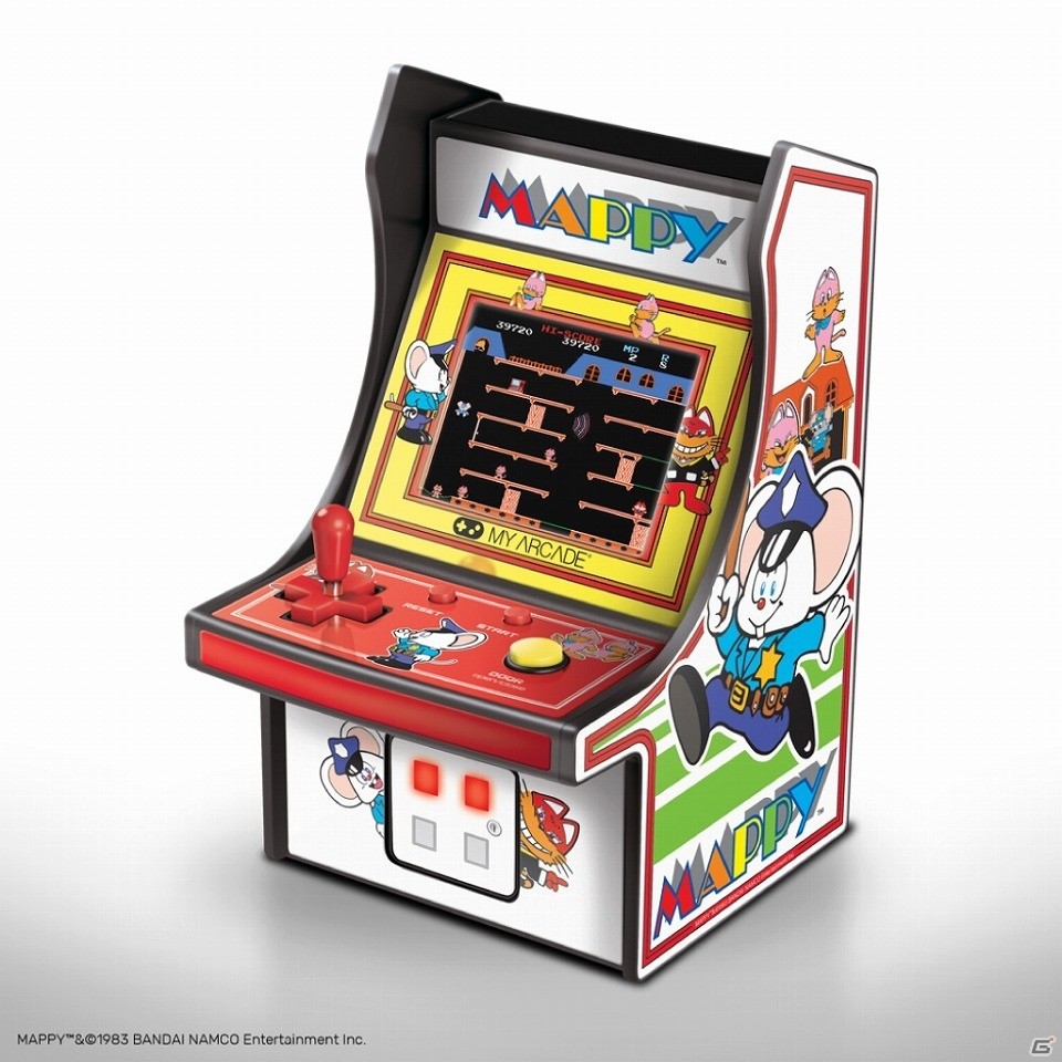 「レトロアーケード」ギャラクシアンとマッピーを追加した全5機種が3月24日に発売！の画像8