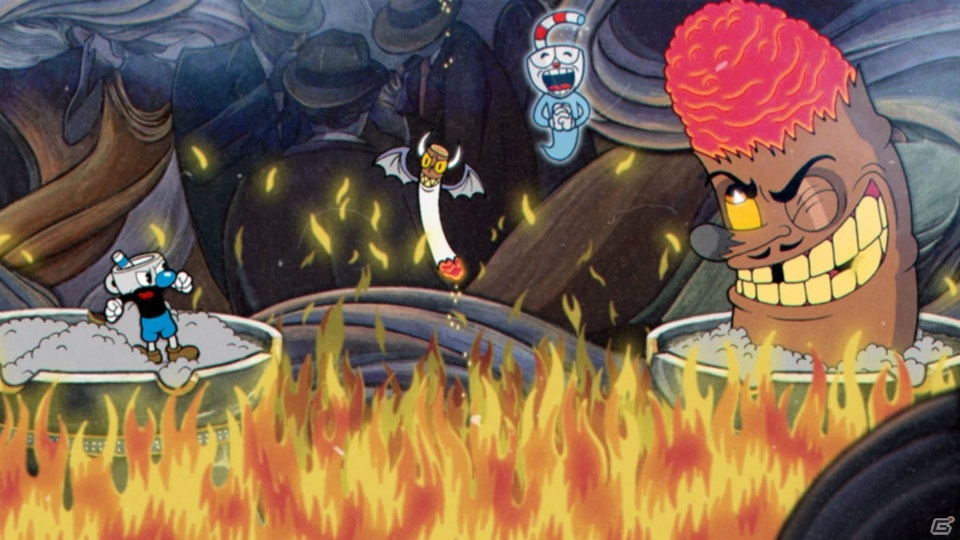 アニメーション表現を取り込んだシューティングアクション「Cuphead」がNintendo Switchで4月18日にリリース！の画像10
