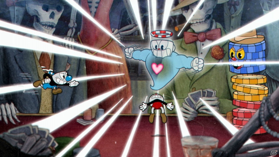 アニメーション表現を取り込んだシューティングアクション「Cuphead」がNintendo Switchで4月18日にリリース！の画像8