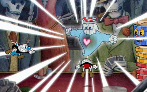 アニメーション表現を取り込んだシューティングアクション「Cuphead」がNintendo Switchで4月18日にリリース！