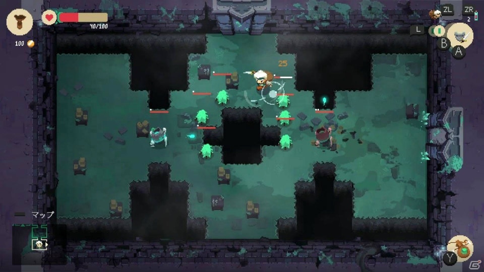 ショップ経営＋ダンジョン冒険アクションRPG「ムーンライター 店主と勇者の冒険」がSwitch向けに3月28日配信！の画像2