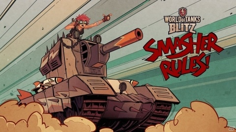 モバイル版「World of Tanks Blitz」Tank Girlでお馴染みのBrett Parson氏デザインによるオリジナル戦車が登場！の画像2