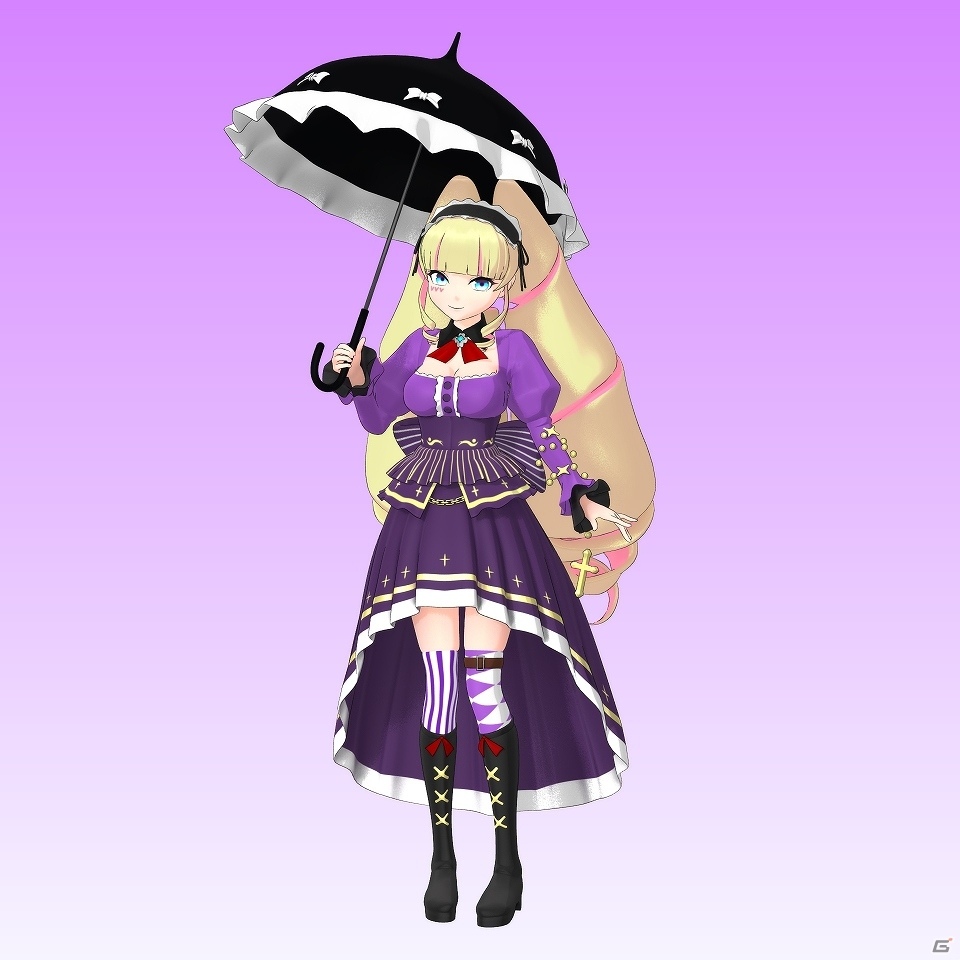 「神姫PROJECT A」異色の新人VTuber「ディープウェブ・アンダーグラウンド」とのコラボが決定！の画像1