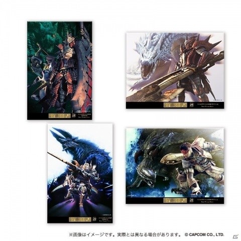 「モンスターハンター」15周年企画「モンスターハンター メタライズアート」が発売決定！の画像1