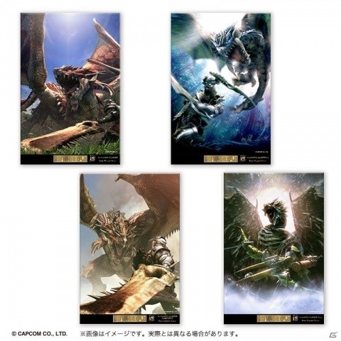 「モンスターハンター」15周年企画「モンスターハンター メタライズアート」が発売決定！の画像2