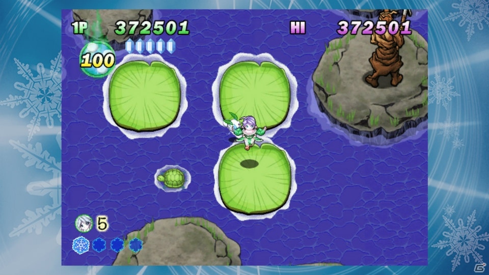 アクションSTG「雪ん娘大旋風～さゆきとこゆきのひえひえ大騒動～」PS4版が4月4日より配信！の画像10