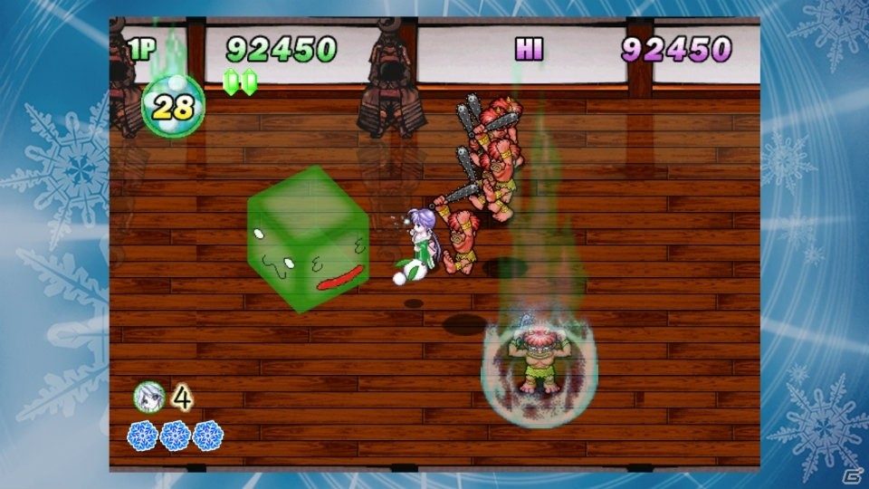 アクションSTG「雪ん娘大旋風～さゆきとこゆきのひえひえ大騒動～」PS4版が4月4日より配信！の画像8