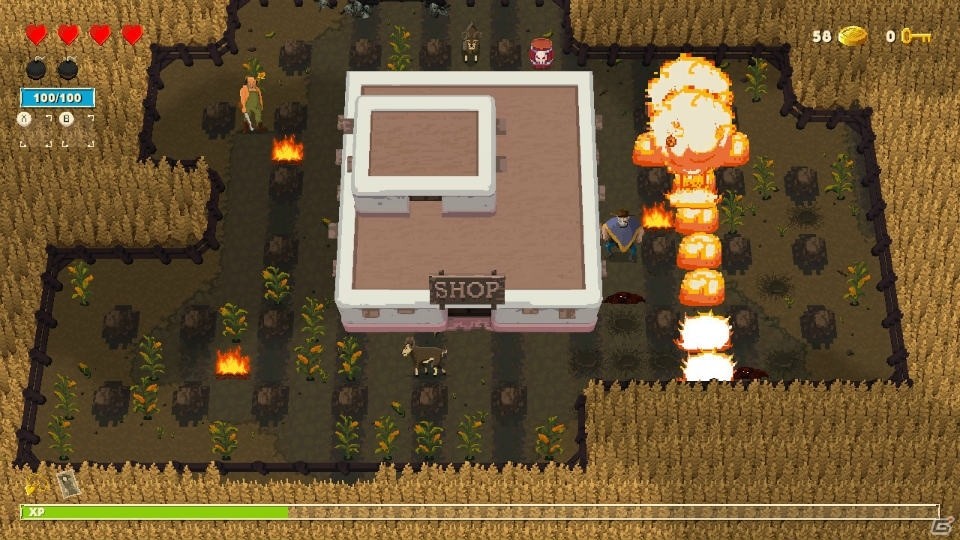 爆弾男の復讐劇を描くローグライク・アクション「ボムスリンガー」がSwitchにて配信スタート！の画像8