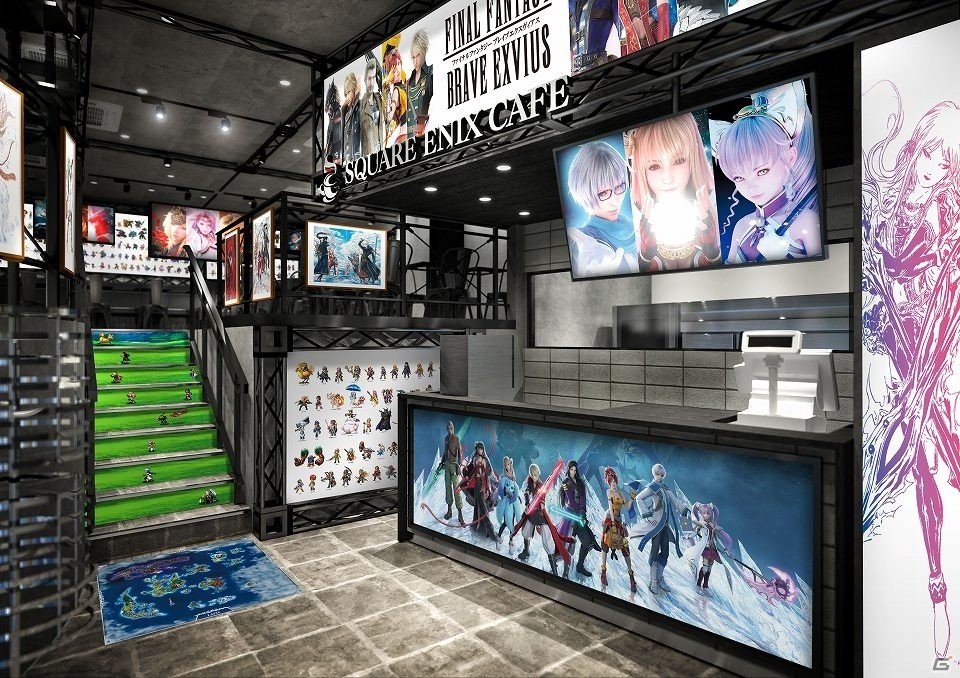 「FFブレイブエクスヴィアス」初のコラボカフェが4月26日より開催！の画像1