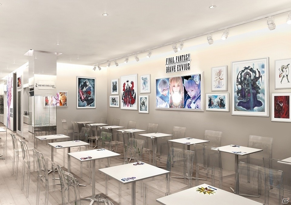 「FFブレイブエクスヴィアス」初のコラボカフェが4月26日より開催！の画像2