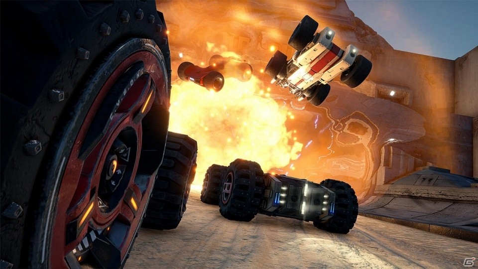 壁や天井も突っ走れるなんでもアリのハイスピードレーシング「GRIP：Combat Racing」のPS4/Switc版が発売！の画像3