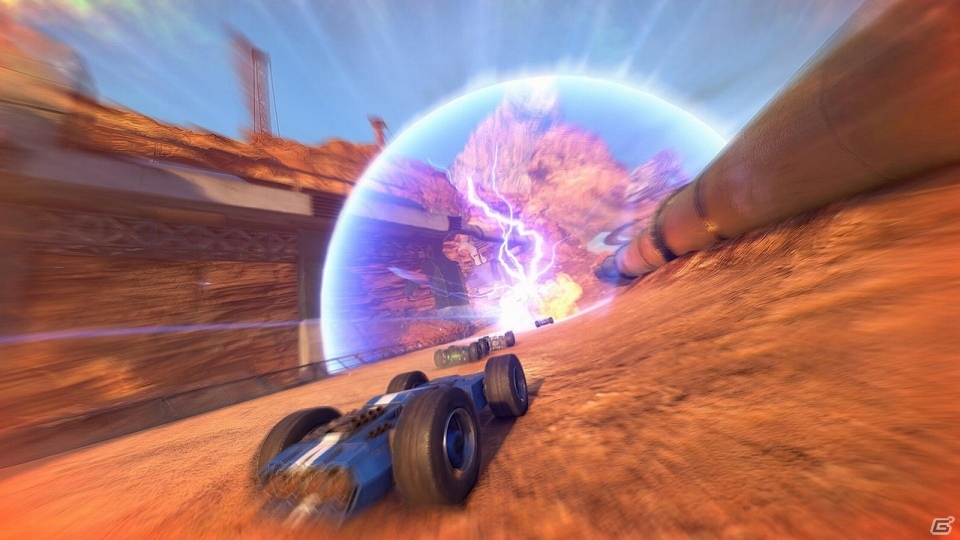 壁や天井も突っ走れるなんでもアリのハイスピードレーシング「GRIP：Combat Racing」のPS4/Switc版が発売！の画像4