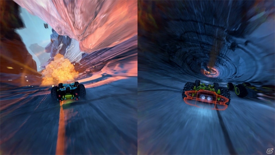 壁や天井も突っ走れるなんでもアリのハイスピードレーシング「GRIP：Combat Racing」のPS4/Switc版が発売！の画像7
