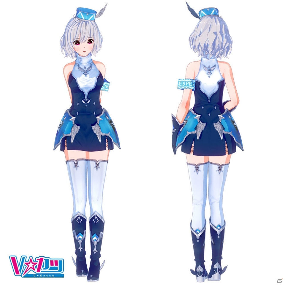 「イドラ ファンタシースターサーガ」ポポナの衣装がVチューバー支援サービス「Vカツ」に登場！の画像2