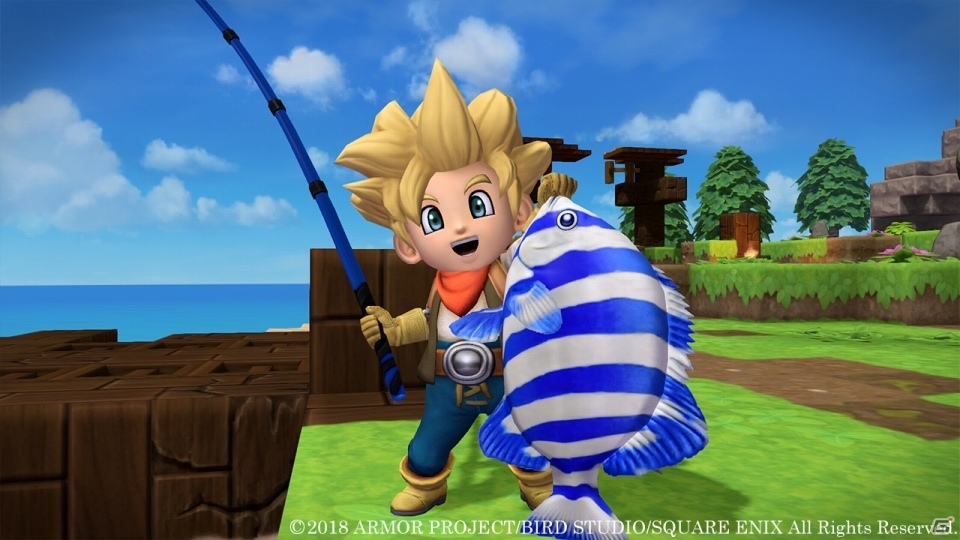 「ドラゴンクエストビルダーズ2」釣りが可能になる追加DLC第2弾「水族館パック」が配信！の画像1