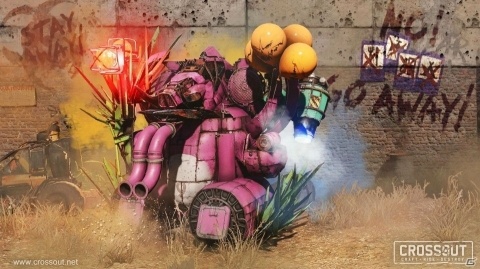 「CROSSOUT」クレイジーなエイプリルフールイベントが開催！ロケットを搭載したカニなど奇抜な車両が登場の画像4