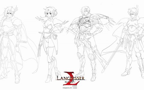 「ラングリッサー モバイル」主要キャラの原画が公開！陸プロデューサーへのインタビューも掲載