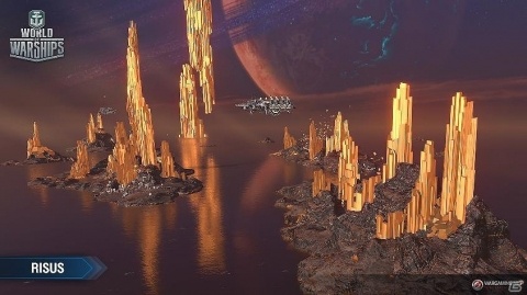 「World of Warships」に宇宙空間での艦隊戦が楽しめるエイプリルフール限定イベントモードが登場！の画像3