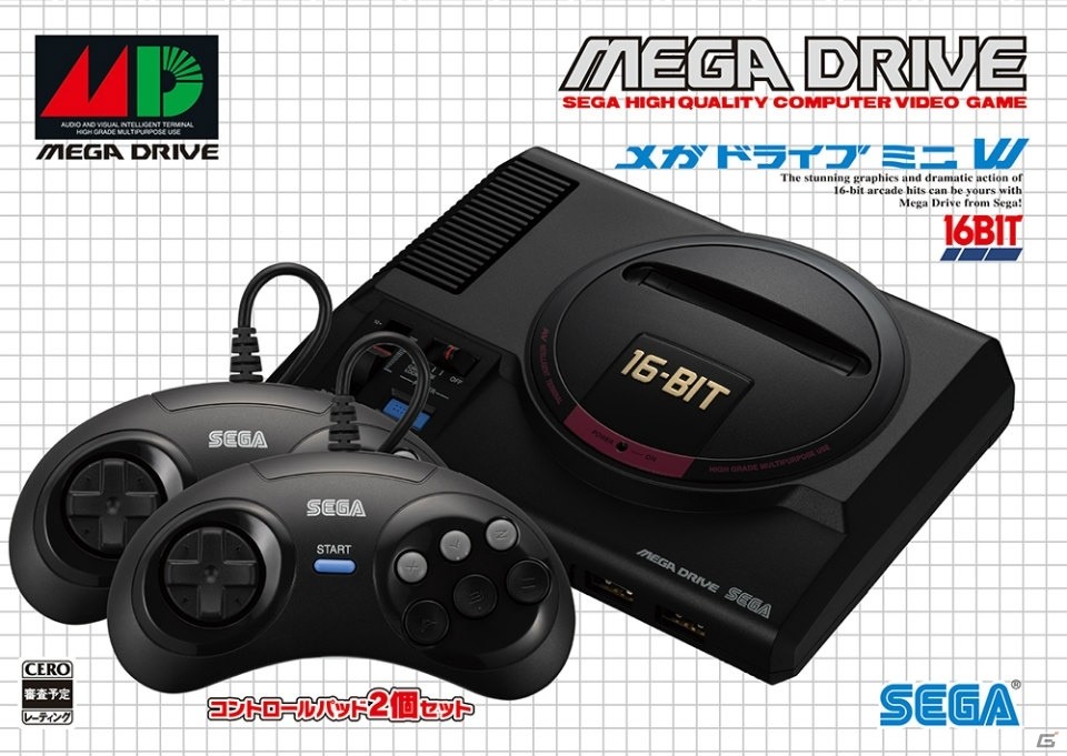「メガドライブミニ」が2019年9月19日に発売決定！40タイトルを収録、内10タイトルが公開にの画像3