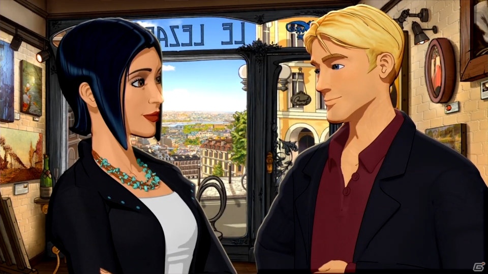 PS4「ウロボロスの呪い ～Broken Sword～」が4月26日に配信！パリを舞台に強盗事件の解明に挑む推理アドベンチャーの画像5