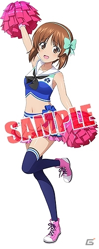 「ガールズ＆パンツァー 戦車道大作戦！」チアリーダー衣装の生徒が登場するガチャが開催！の画像2