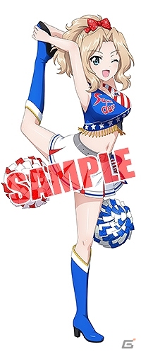 「ガールズ＆パンツァー 戦車道大作戦！」チアリーダー衣装の生徒が登場するガチャが開催！の画像8