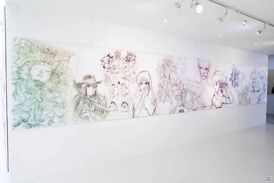 天野喜孝氏、大河原邦男氏らのラフ絵と完成画約1,400点を展示した「ラフ∞絵」が本日4月2日より開催！の画像1