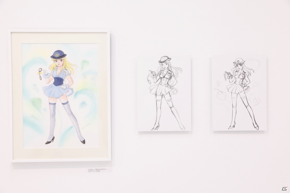 天野喜孝氏、大河原邦男氏らのラフ絵と完成画約1,400点を展示した「ラフ∞絵」が本日4月2日より開催！の画像6