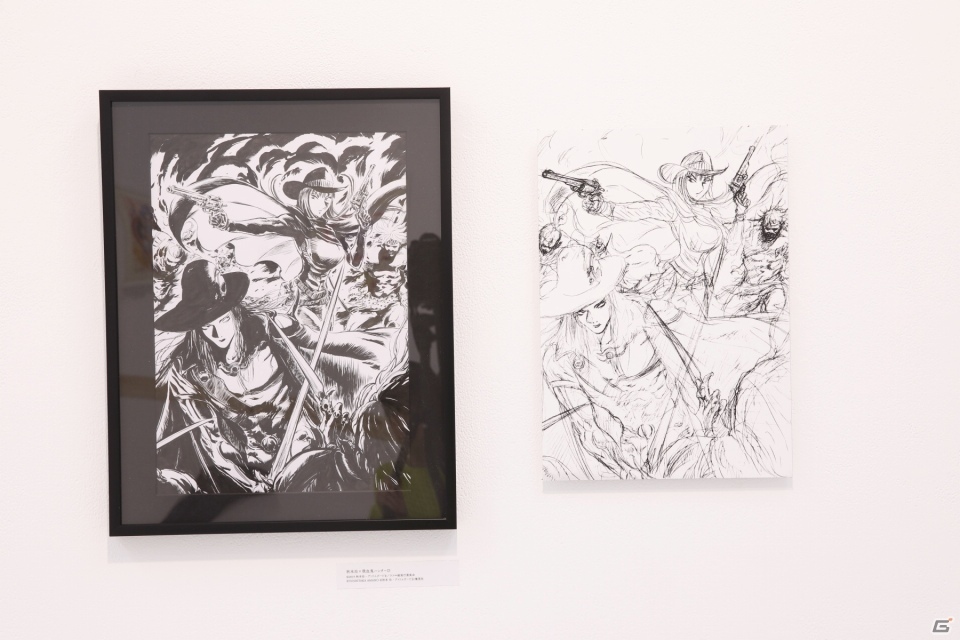 天野喜孝氏、大河原邦男氏らのラフ絵と完成画約1,400点を展示した「ラフ∞絵」が本日4月2日より開催！の画像7