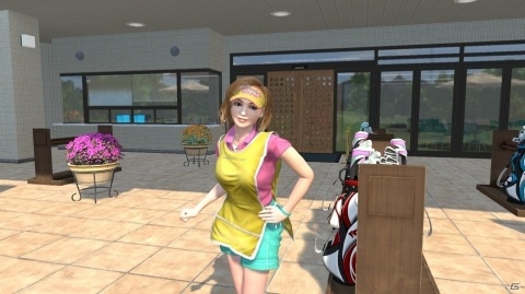 「みんなのGOLF VR」発売日が2019年6月7日に決定！収録コースや登場キャディなどゲームの続報も公開にの画像11