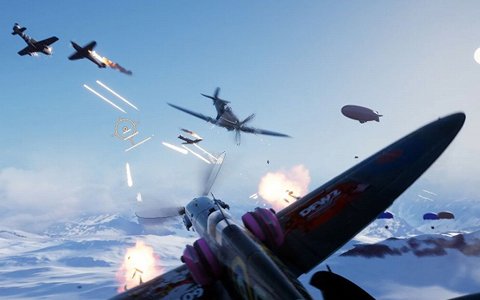 「DOGFIGHTER -World War 2-」最大40人までプレイ可能なバトルロイヤルモードのプレイ映像が公開！