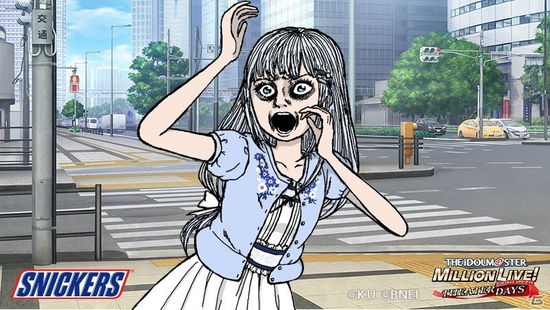 ミリシタとスニッカーズ、そして楳図かずお先生がコラボ！「#アイドルを取り戻せ」キャンペーンがスタートの画像4
