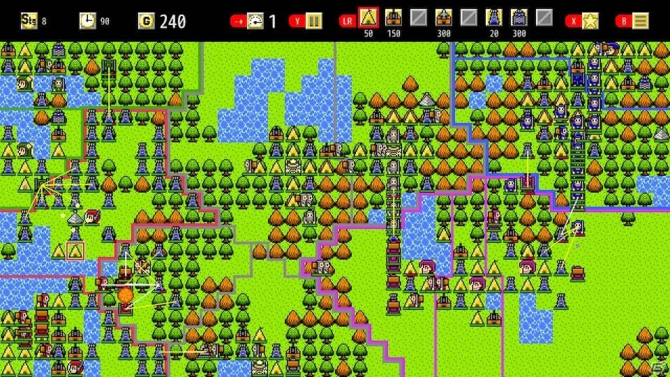 「Little Bit War」がNintendo Switch向けに発売決定！攻めと守りが「建築」に集約されたRTSの画像1