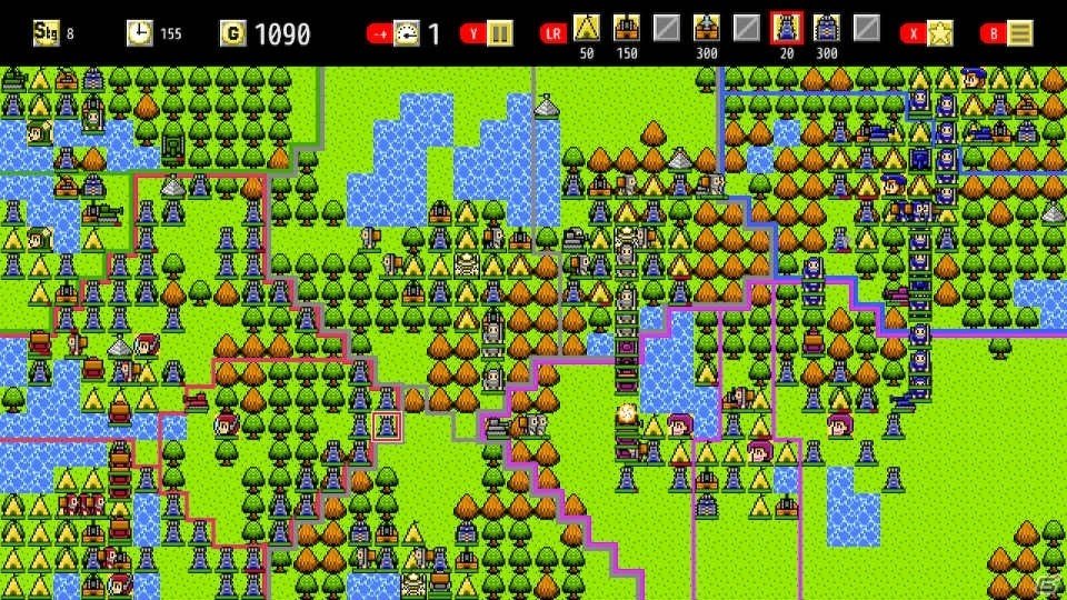 「Little Bit War」がNintendo Switch向けに発売決定！攻めと守りが「建築」に集約されたRTSの画像2