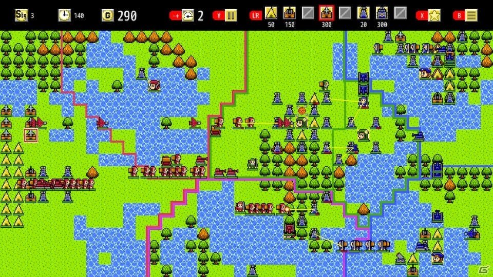 「Little Bit War」がNintendo Switch向けに発売決定！攻めと守りが「建築」に集約されたRTSの画像6