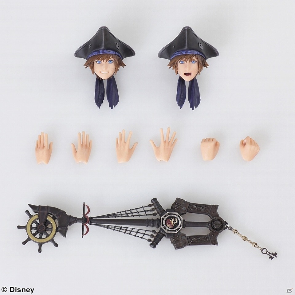 「KH III」よりカイリ、アクセル、海賊姿のソラがブリングアーツになって発売決定！の画像3