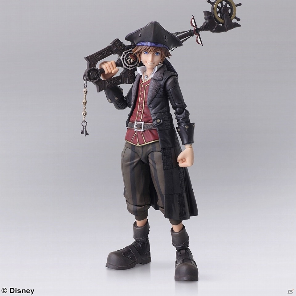 「KH III」よりカイリ、アクセル、海賊姿のソラがブリングアーツになって発売決定！の画像5