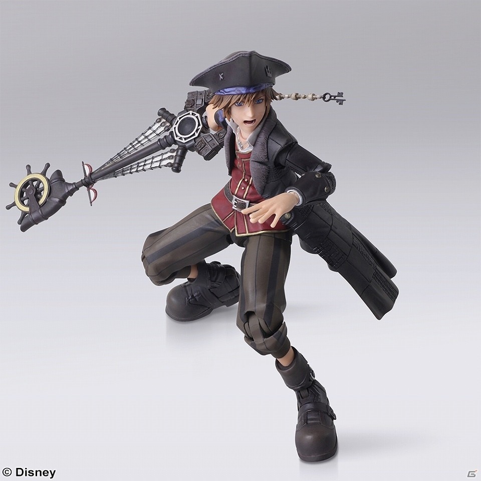 「KH III」よりカイリ、アクセル、海賊姿のソラがブリングアーツになって発売決定！の画像6