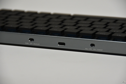 ゲームでも活躍するコンパクトなワイヤレスメカニカルキーボードTaptekを紹介の画像8