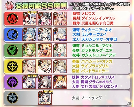 「ブレイブソード×ブレイズソウル」サービス4周年を記念して堀江由衣さん演じる新魔剣「エリオミルグ」が登場！の画像9