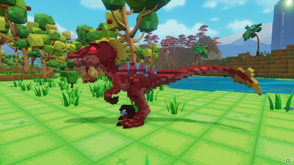 「PixARK」豊富なキャラクターメイキングや序盤に遭遇する恐竜たちを紹介！の画像7