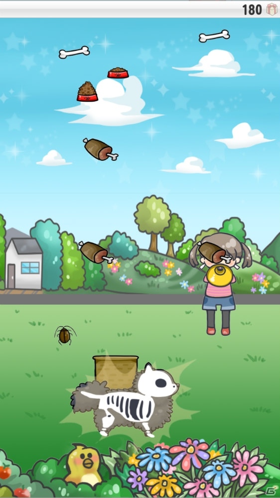黒毛のポメラニアン“もふ”が頑張る落ち物ゲーム「スーパーもふもふキャッチ」が配信開始！の画像6
